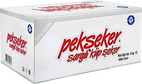 Pekşeker Tek Sargılı Küp Şeker 5 kg