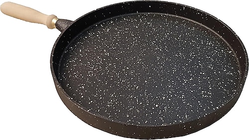 Penguen 36 cm Döküm Granit Derin Gözleme Tavası