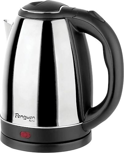 Penguen Kettle - 304 Paslanmaz Çelik, 1.8 Litre Kapasite, 1500W Güç, Otomatik Kapanma