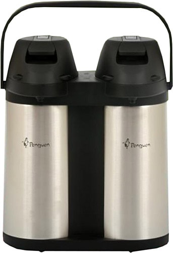 Penguen PNG 1240 XL 3.8 lt Çiftli Çelik Çay Termosu