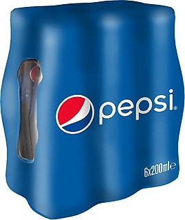 Pepsi Cam Şişe 200 ml 6'lı