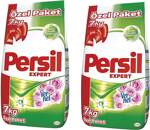 Persil Expert Gülün Büyüsü Beyazlar ve Renkliler için 7 kg 2'li Toz Deterjan