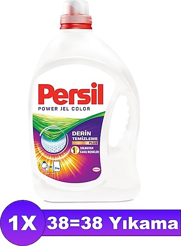 Persil Sıvı Çamaşır Deterjanı 2470 ml Renkli 38 Yıkama
