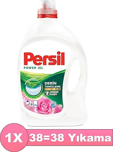 Persil Sıvı Çamaşır Deterjanı Gülün Büyüsü 38 Yıkama 2470 ml