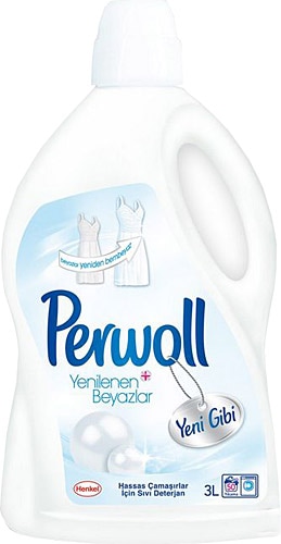 Perwoll Beyazlar için Sıvı Deterjan 54 Yıkama 3 lt