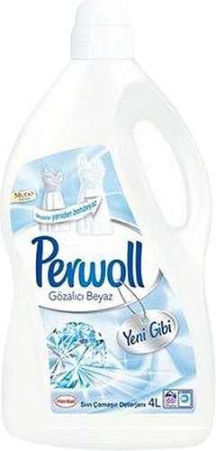 Perwoll Beyazlar için Sıvı Deterjan 66 Yıkama 4 lt