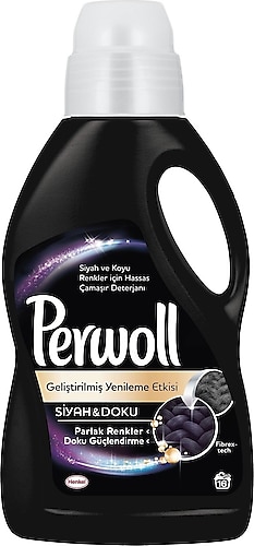 Perwoll Siyah & Doku Siyahlar için Sıvı Deterjan 16 Yıkama 1 lt