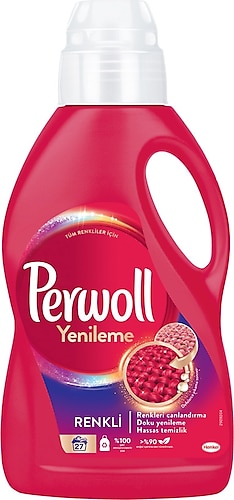 Perwoll Yenileme Renkliler için Sıvı Deterjan 27 Yıkama 1.485 lt