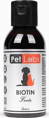 Pet Labs Biotin Forte 100 Ml. (KEDİLER VE KÖPEKLER İÇİN TÜY SAĞLIĞI DAMLASI - TIRNAK BAKIMI)