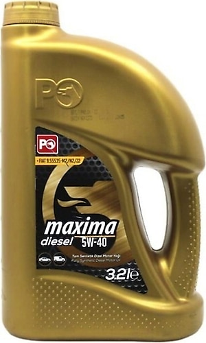 Petrol Ofisi Maxima 5W-40 Dizel 3.2 lt Motor Yağı