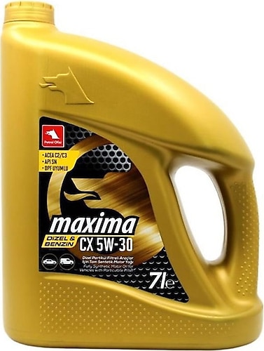 Petrol Ofisi Maxima CX 5W-30 7 lt Motor Yağı