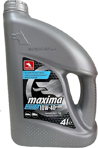 Petrol Ofisi Maxima Plus 10W-40 4 lt Motor Yağı