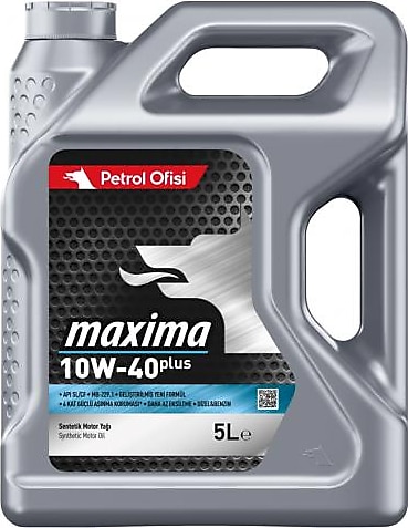 Petrol Ofisi Maxima Plus 10W-40 5 lt Motor Yağı