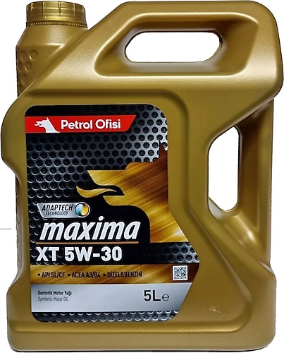 Petrol Ofisi Maxima XT 5W-30 5 lt Motor Yağı