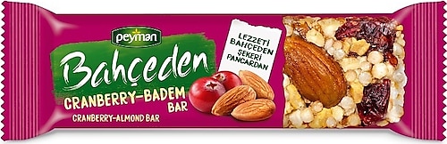 Peyman Bahçeden Badem Cranberry Bar 30 gr