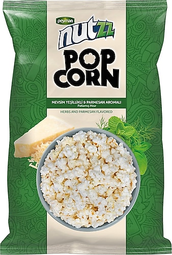 Peyman Nutzz Popcorn Mevsim Yeşillikli & Parmesanlı 85 gr