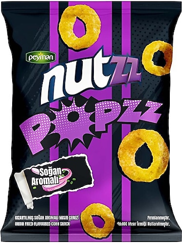 Peyman Popzz Soğan Aromalı Mısır Çerezi 90 gr
