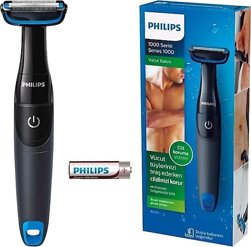 Philips 1000 Series Tahriş Karşıtı Ve Lazer Öncesi Kullanım Vücut Tıraş Makinesi