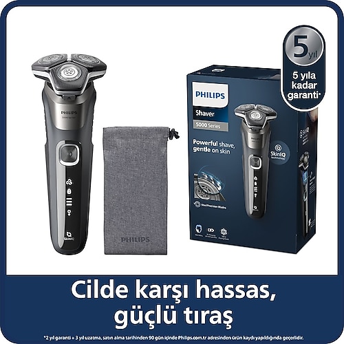 Philips 5000 Serisi Tıraş Makinesi ,sinekkaydı Tıraş,ıslak Ve Kuru Kullanım,hassas Düzeltici