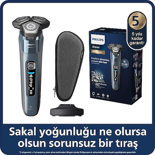 Philips 8000 Serisi Tıraş Makinesi ,sinekkaydı Tıraş,skin Iq Teknolojisi,ıslak Ve Kuru