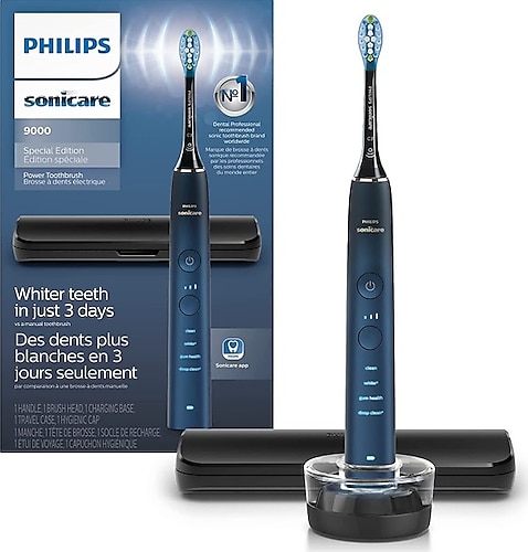 Philips Sonicare 9000 Özel Sürüm Şarj Edilebilir Diş Fırçası Pembe