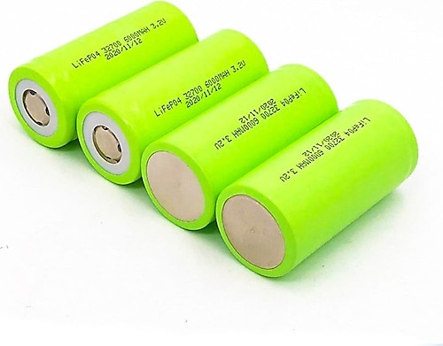 Pilmak 32700 Lifepo4 Pil 3.2 V 6000 Ma