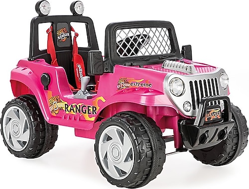 Pilsan 05-107 Ranger Uzaktan Kumandalı Pembe 12 V Akülü Araba