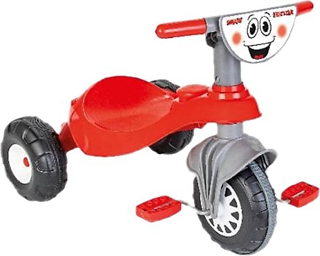 Pilsan 07-132 Smart Kırmızı-Gri 3 Tekerlekli Bisiklet