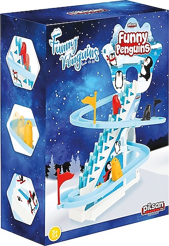 Pilsan Funny Penguenler Dön Dolaş Oyunu 03-517