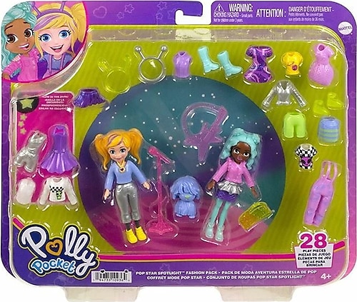 Polly Pocket ve Arkadaşları Farklı Moda Aksesuarları HNF51