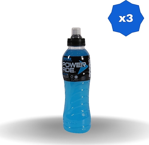 Powerade ICE BLAST ENERJİ İÇECEĞİ 500 ML X 3 ADET