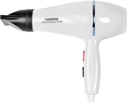 Powertec TR-501 Turbo Profesyonel 1900 W Fön Makinesi Beyaz