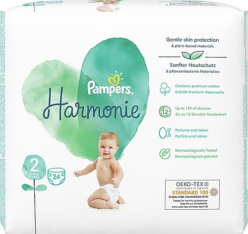 Prima Harmonie 2 Beden 24'lü Bebek Bezi