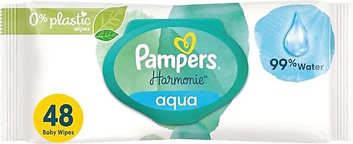 Prima Pampers Harmonie Aqua 48 Yaprak Islak Mendil