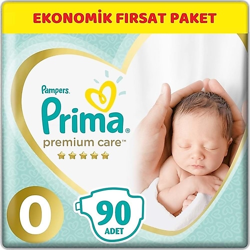 Prima Premium Care Prematüre 90'lı Bebek Bezi