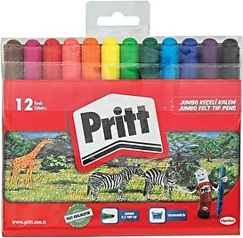 Pritt 12'li Jumbo Keçeli Kalem Seti