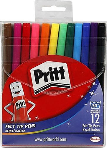 Pritt 12'li Keçeli Kalem Seti