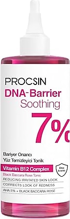 PROCSIN DNA-Barrier Soothing Cilt Bariyeri Onarıcı Güçlendirici Yüz Temizleyici Tonik