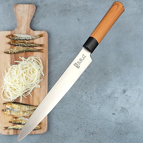 Profesyonel Japon Şef Bıçağı Balık Fileto Bıçağı 33 Cm