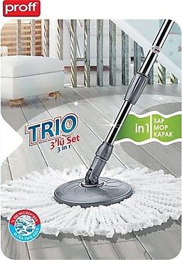 Proff Trio 3'lü Set Temizlik Seti