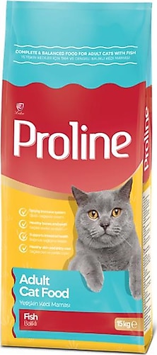 Proline Balıklı 15 kg Yetişkin Kedi Maması