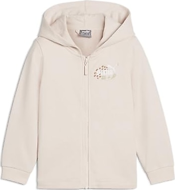 PUMA ESS+ PUMA FC FZ Hoodie Unisex Çocuk Mont, Island Pink, 2-3 YAŞ