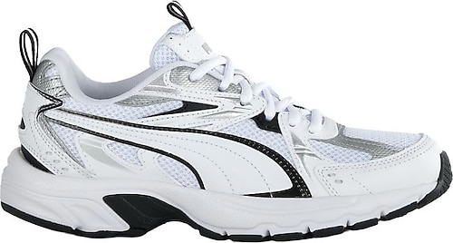 Puma Milenio Tech 392322-01 Beyaz-Gümüş Spor Ayakkabı