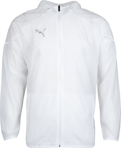 Puma Teamcup Windshield Erkek Futbol Yağmurluk 65799405 Beyaz M