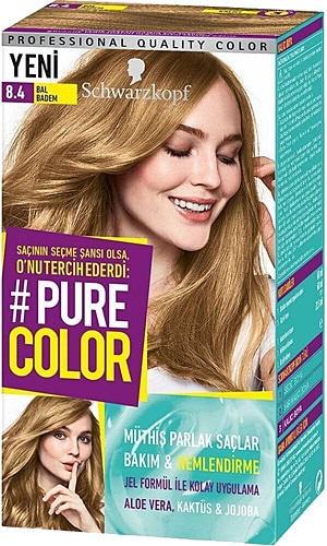 Pure Color 8.4 Bal Badem Saç Boyası