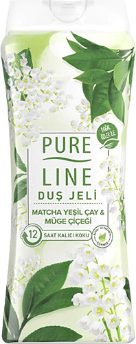Pure Line Matcha Yeşil Çay & Müge Çiçeği 400 ml Duş Jeli