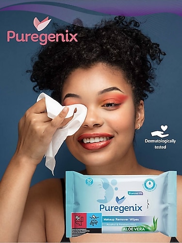 Puregenix Makyaj Temizleme Mendili 10x30'lu 300 Yaprak