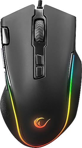 Rampage Greedy SMX-G72 RGB Makrolu Ergonomik Optik Kablolu Oyuncu Mouse