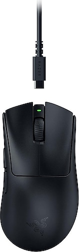 Razer Deathadder V3 Hyperspeed RZ01-05140100-R3G1 Şarjlı Ergonomik Optik Kablolu/Kablosuz Oyuncu Mouse
