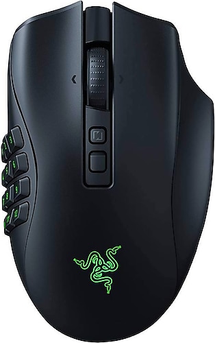 Razer Naga V2 Pro RZ01-04400100-R3G1 RGB Makrolu Optik Kablolu/Kablosuz Oyuncu Mouse